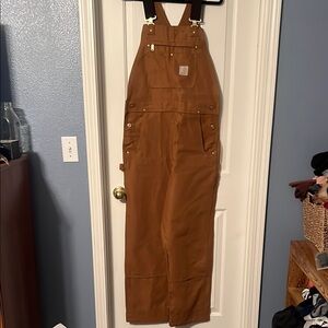 NWOT Carhartt Women's Tan Jumpsuit: 34x32